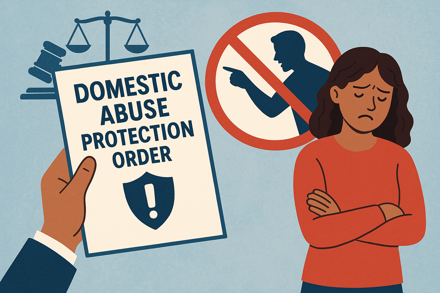 Illustrative image of a Domestic Abuse Protection Order