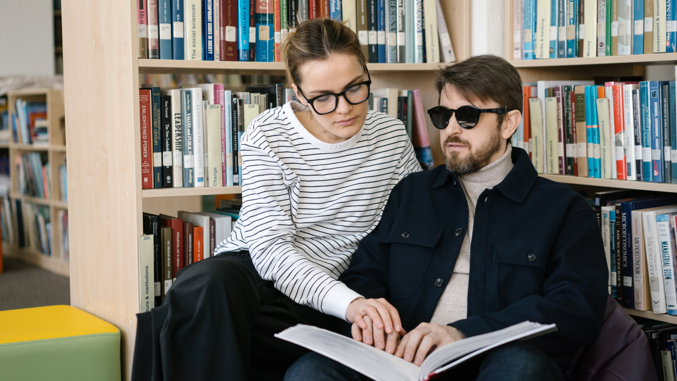 Accessible domestic abuse support for a blind survivor